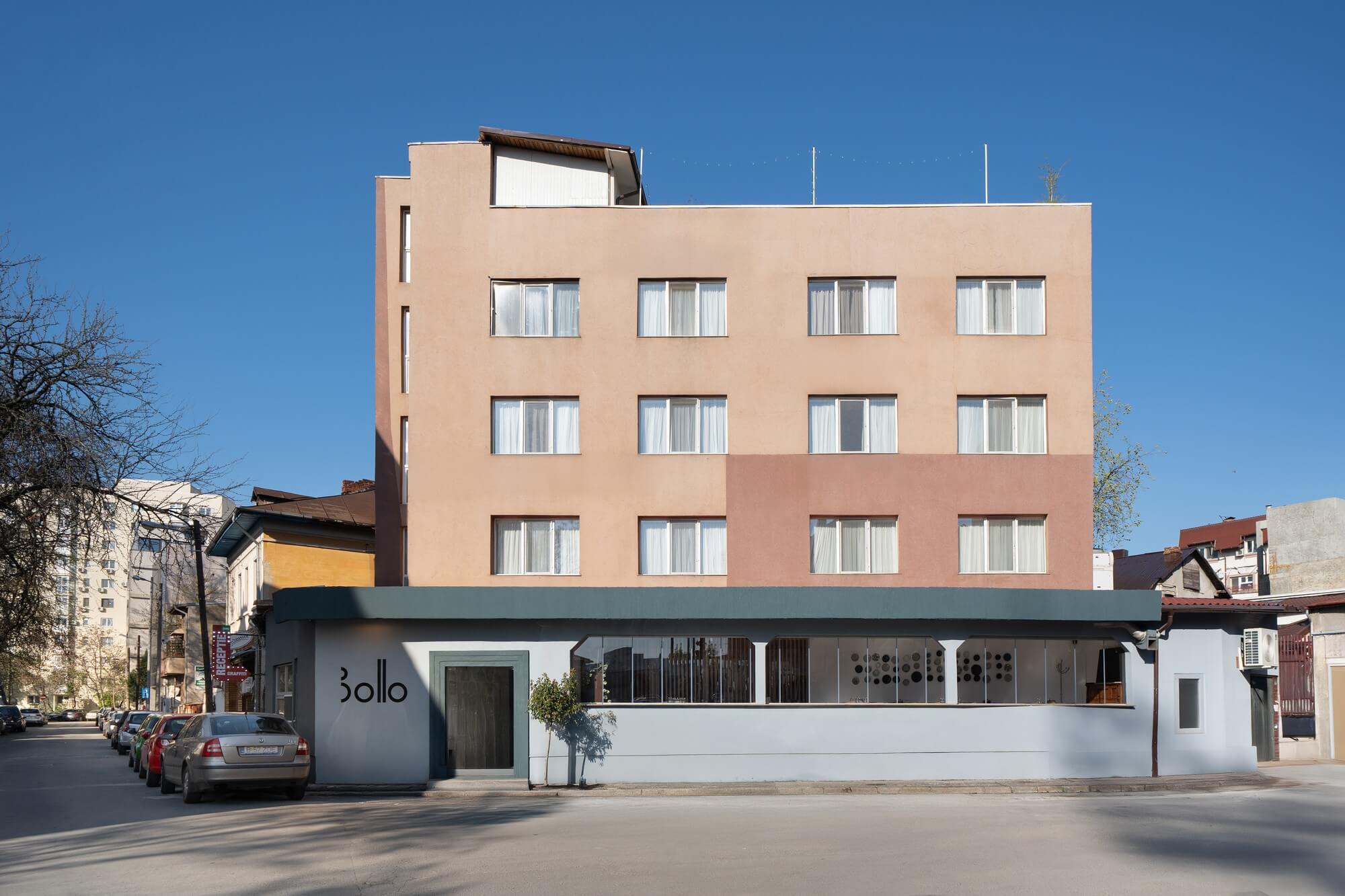 Fațada Hotel Graffiti & Bollo